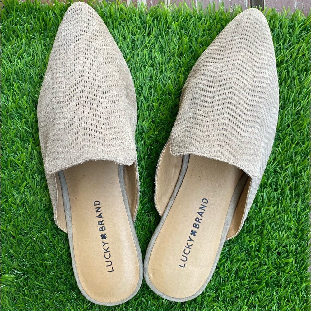 Lucky Brand Mules 8.5